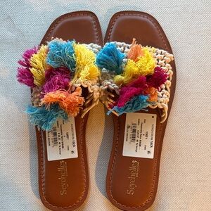 Seychelles Women's Multicolor Tassel Sandals